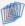 PANELE PREZENTACYJNE TARIFOLD A4 NIEBIESKIE 10 szt.