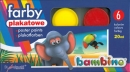 FARBY PLAKATOWE 6 KOLORÓW BAMBINO