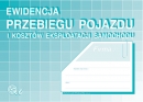 DRUK EWIDENCJA PRZEBIEG POJAZDU DLA CELÓW PODATKU OD TOWARÓW I USŁUG A5 V60 (NOWA)