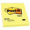 NOTES SAMOPRZYLEPNY 76x76 POST-IT 654-N FLUORESCENCYJNY ŻÓŁTY