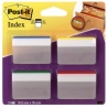 ZAKŁADKI INDEKSUJĄCE POST-IT 686-A1 4 KOLORY WYGIĘTE 50x38