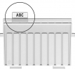 INDEKSY PVC DO PRZEKŁADEK HAN KARTEI HN9001-00