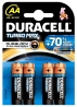 BATERIA ALKALICZNA DURACELL LR 6/AA/MN1500 TURBO MAX (4)