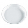 TALERZYK JEDNORAZOWY PLASTIKOWY OKRĄGŁY 23cm (100)