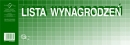 DRUK LISTA PŁAC / 1/2 A3 P3 M&P