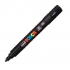 MARKER CZARNY UNI PC-5M POSCA OKRĄGŁA KOŃCÓWKA (12 szt)