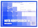 DRUK NOTA KORYGUJĄCA A5 EMEKO 814