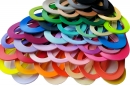 PASKI DO QUILLINGU 6mm MIX KOLOR (100)