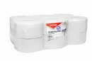PAPIER TOALETOWY BIAŁY 1-w MAKULATUROWY JUMBO wys.9/śr.19cm/dł.120m