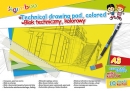 BLOK TECHNICZNY A3 KOLOR 150g