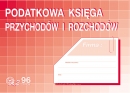 DRUK PODATKOWA KSIĘGA PRZYCHODÓW I ROZCHODÓW A4 K2-U M&P
