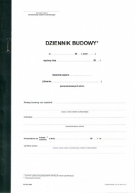 DZIENNIK BUDOWY A4/60 SAMOKOPJUJĄCY