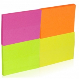 NOTES SAMOPRZYLEPNY DONAU 38x50x50 4 KOLORY NEON