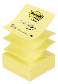 NOTES SAMOPRZYLEPNY 76x76 POST-IT Z-NOTES ŻÓŁTY