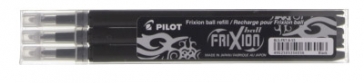 WKŁAD CZARNY FRIXION DO PIÓRA KULKOWEGO PILOT PRO/FRIXION 0,70 PIRBLS-FR7