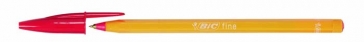 DŁUGOPIS CZERWONY ORANGE BIC