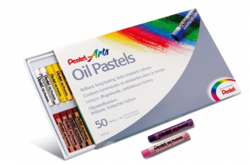 KREDKI PASTELE OLEJNE PHN50 PENTEL 49 KOLORÓW
