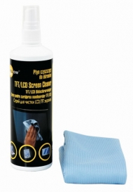 PŁYN DO CZYSZCZENIA EKRANÓW 250ml YELLOW ONE+ŚCIERECZKA