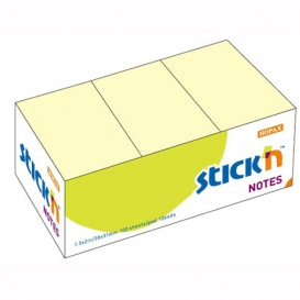 NOTES SAMOPRZYLEPNY 38x51 ŻÓŁTY STICK'N (12)