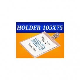 HOLDER WIELORAZOWY ZE SZCZELINĄ NA KLIPS 105x75mm (100)