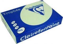 PAPIER A4 KOLOR PASTEL ZIELEŃ TRAWY 1107 TROPHEE 160g (250)