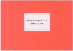 DRUK EWIDENCJA WYDANYCH ZAŚWIADCZEŃ