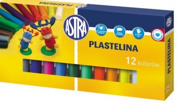 PLASTELINA 12 KOLORÓW ASTRA