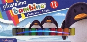 PLASTELINA 12 KOLORÓW BAMBINO