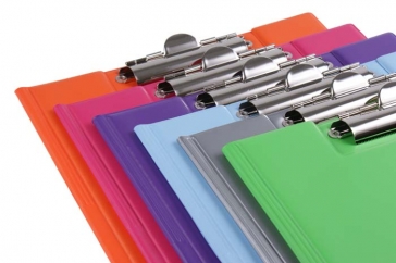 CLIPBOARD PODKŁADKA A4 ZAMYKANA PINK BIURFOL