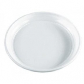 TALERZYK JEDNORAZOWY PLASTIKOWY OKRĄGŁY 23cm (100)