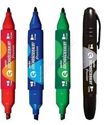 MARKER DO TABLICY SUCHOŚCIERALNEJ ZIELONY DWUSTRONNY KM504 TETIS