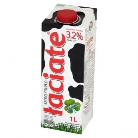 MLEKO UHT 3,2% ŁACIATE 1L