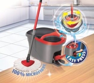 MOP OBROTOWY OKRĄGŁY EASY WRING AND CLEAN VILEDA 113 BOX