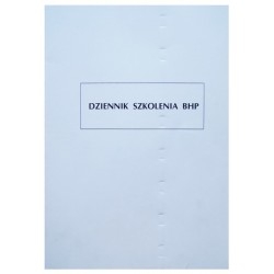 DRUK DZIENNIK SZKOLEŃ BHP