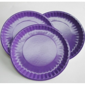 TALERZYK JEDNORAZOWY PAPIEROWY POWLEKANY MIX WZORÓW 23 cm (8)