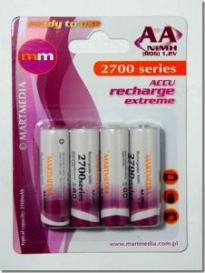 BATERIA AKUMULATOR 2700mAh AA (4)