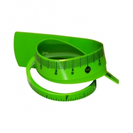 LINIJKA ZIELONA 20CM TETIS