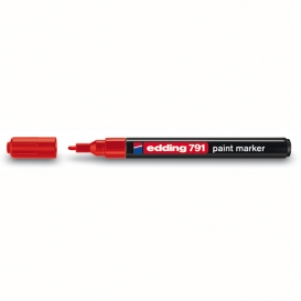 MARKER LAKIEROWY CZERWONY EDDING 791