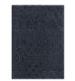 ARKUSZ LITER SAMOPRZYLEPNYCH 2,5cm CZARNE