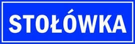 NAKLEJKA STOŁÓWKA