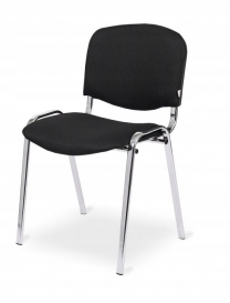 FOTEL KRZESŁO ISO CHROME CZARNE C-11