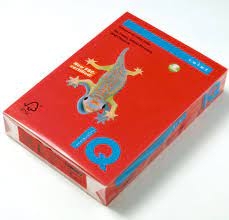PAPIER A4 KOLOR CZERWONY <IQC480/I/CO44> IQ 80g (500)