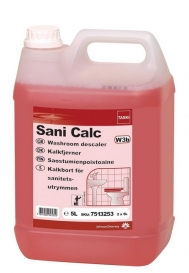 PŁYN SANI CALC W3B GRUNTOWNE USUWANIE OSADÓW WAPIENNYCH 5l