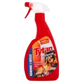 PŁYN DO CZYSZCZENIA SZYB KOMINKOWYCH I GRILI TYTAN SPRAY 500ml