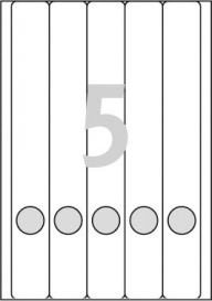 ETYKIETA SAMOPRZYLEPNA 38x297 ZF L4758