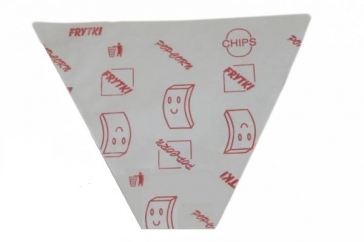 TOREBKA PAPIEROWO FOLIOWA NA FRYTKI 200g (200)