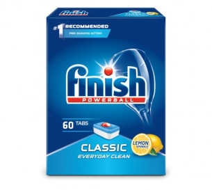 TABLETKI DO ZMYWARKI FINISH POWERBALL CLASSIC EVERYDAY CLEAN (60)