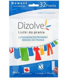 LISTKI DO PRANIA DIZOLVE 32 listki