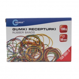 GUMKI RECEPTURKI 50mm KOLOROWE 100g