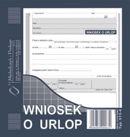 DRUK WNIOSEK O URLOP 513-4 M&P
